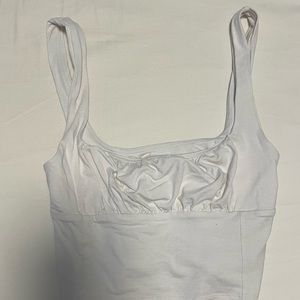 Aritzia Wilfred Free White Going Out Top